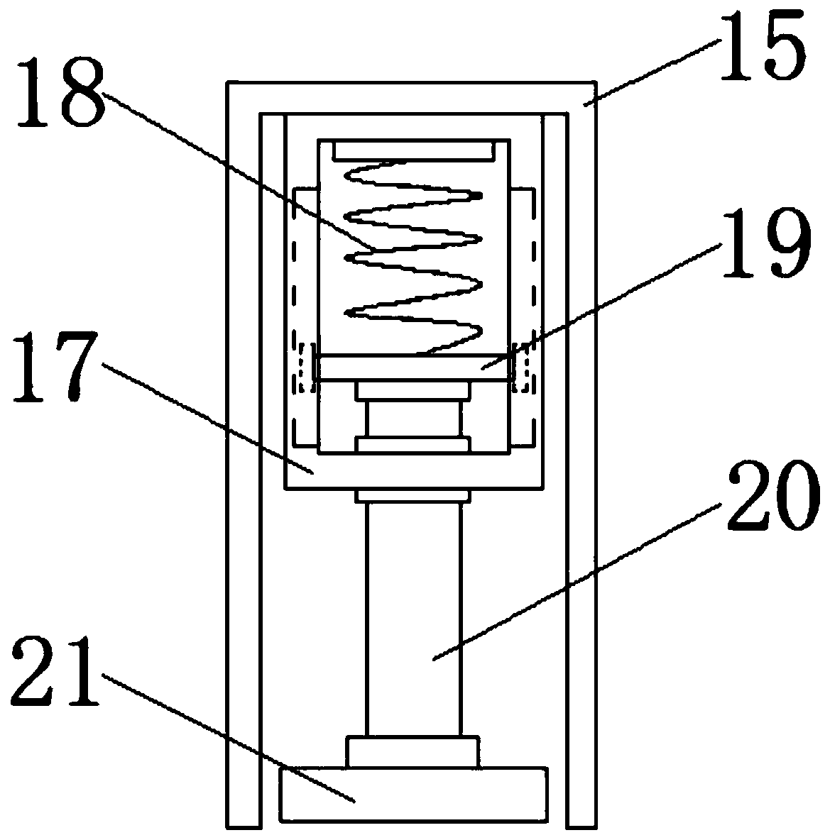Sampling device for detection of road engineering