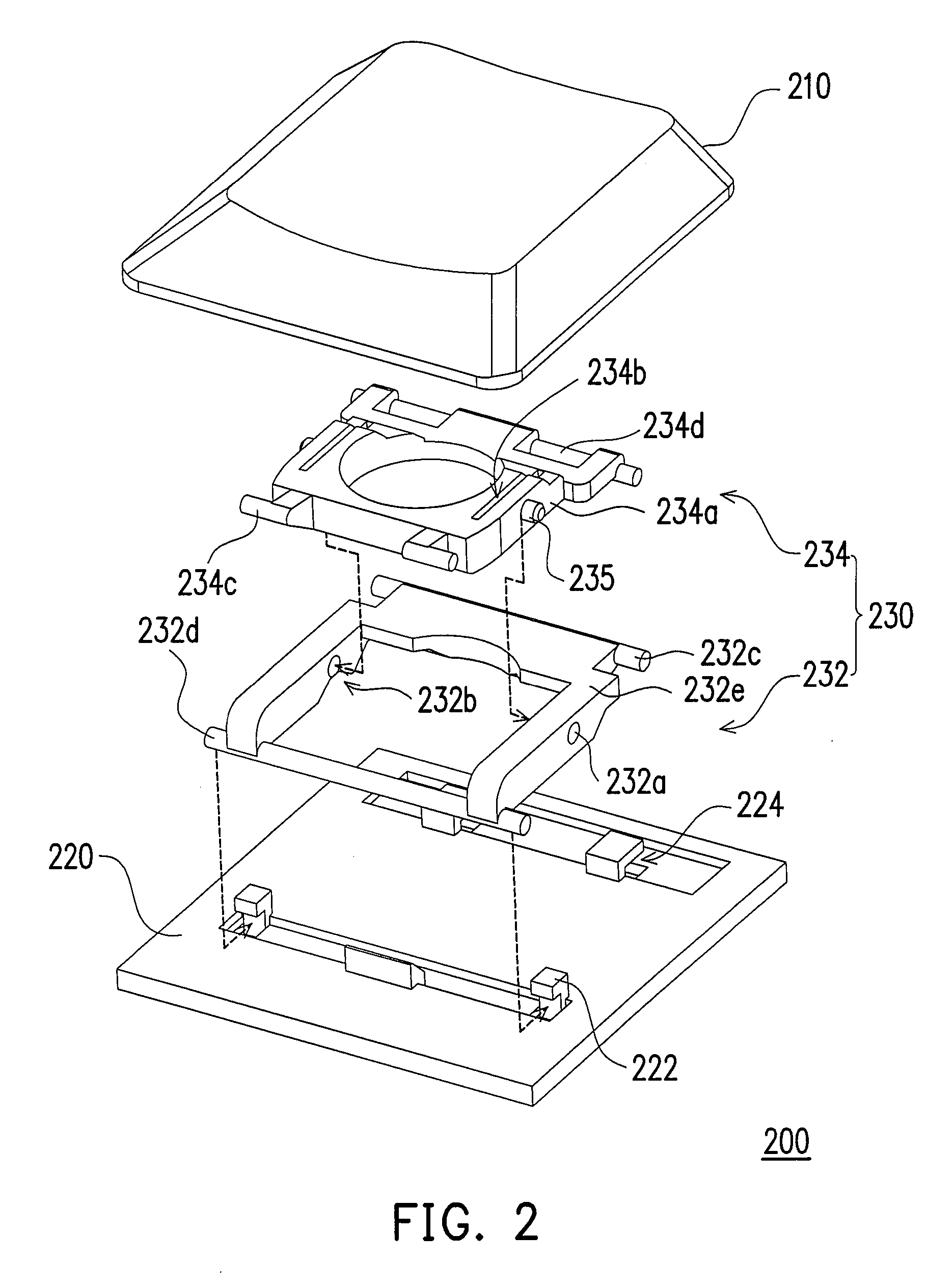 Keyboard structure and keyboard assembly method