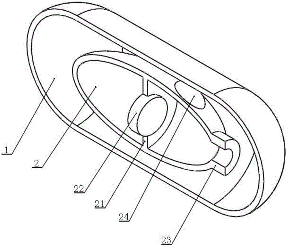 Capsule for stomach capacity reduction and weight reduction