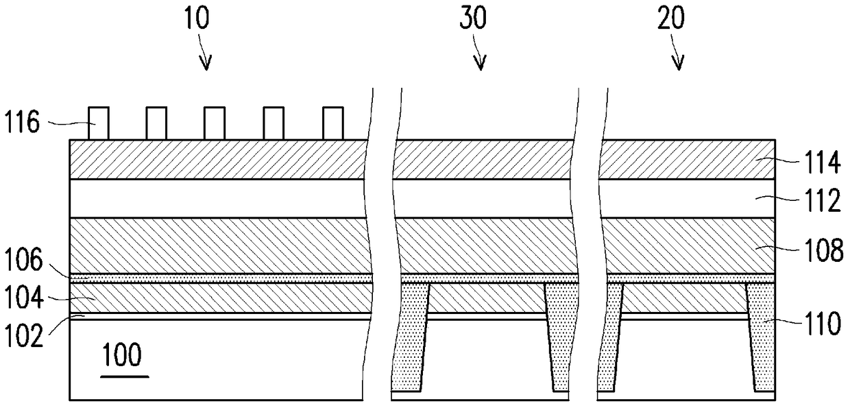 Method for simultaneously fabricating semiconductor elements in unit cell region and surrounding region