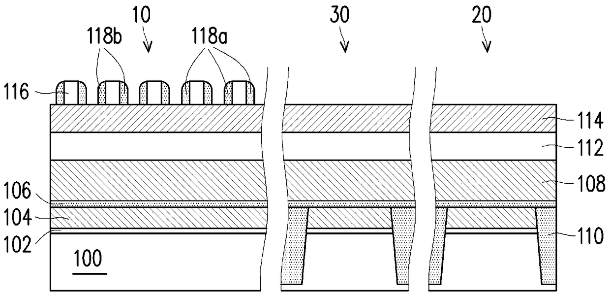 Method for simultaneously fabricating semiconductor elements in unit cell region and surrounding region