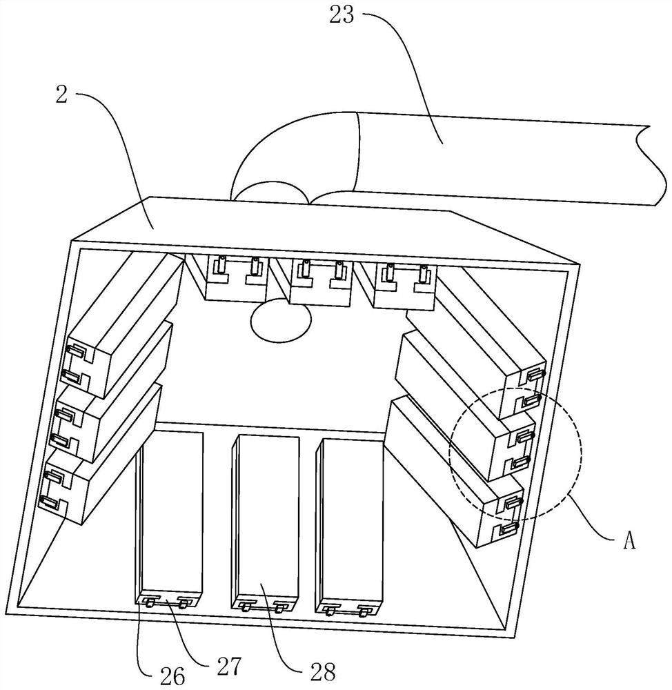 A CNC machine tool for oil fume separation and treatment