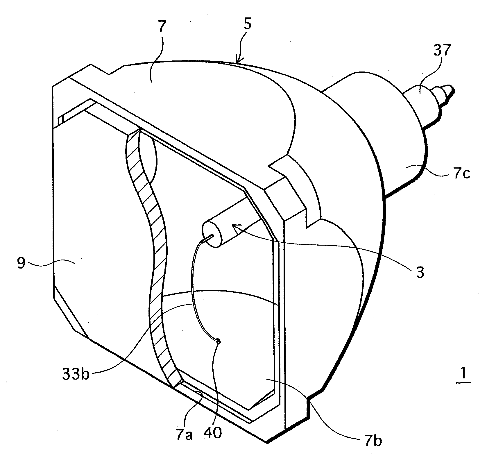 High pressure discharge lamp operation device, light source device, and projection type image display device