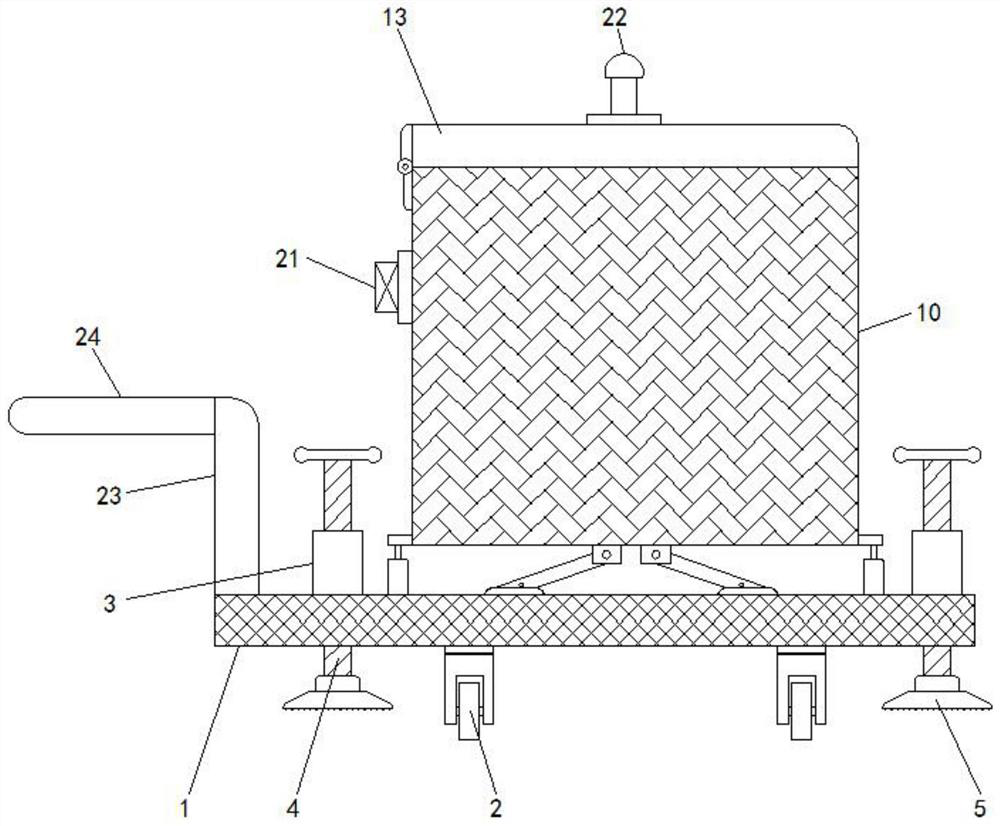 Blood storage device for blood transfusion department