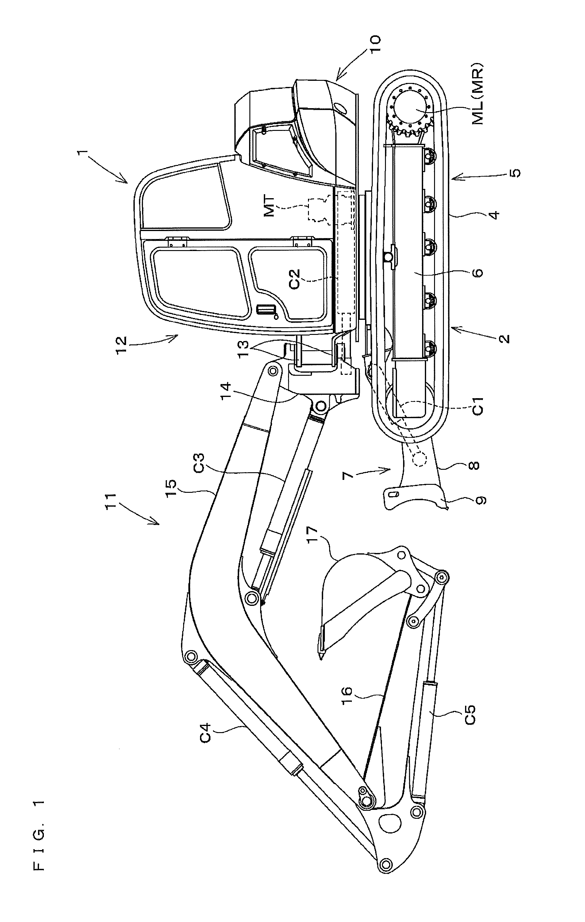 Hydraulic system for working machine