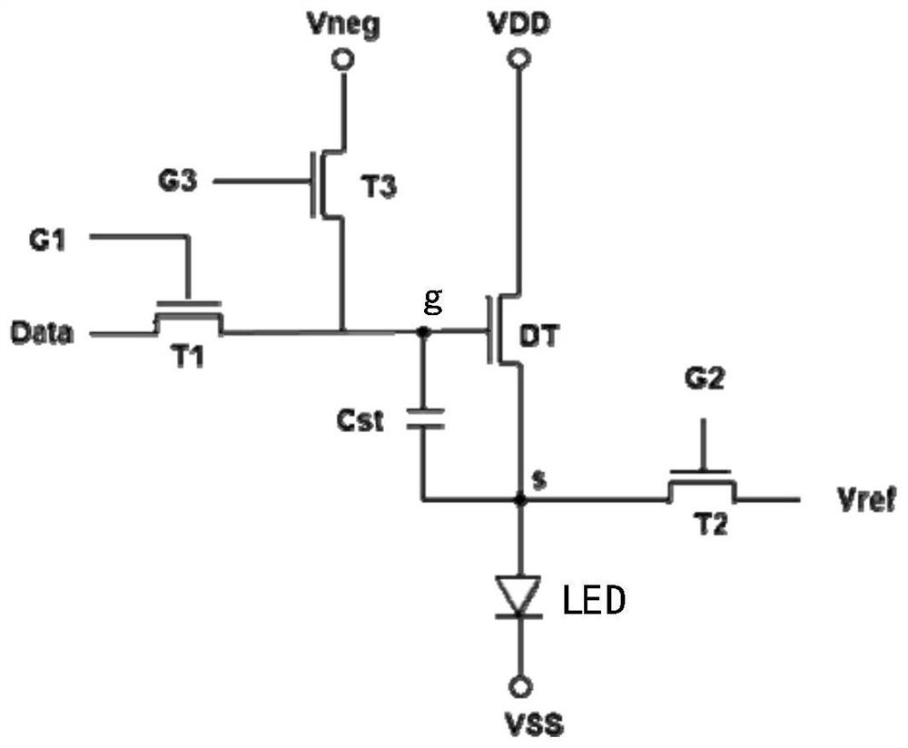 Hybrid driving method of display and hybrid driving module of display