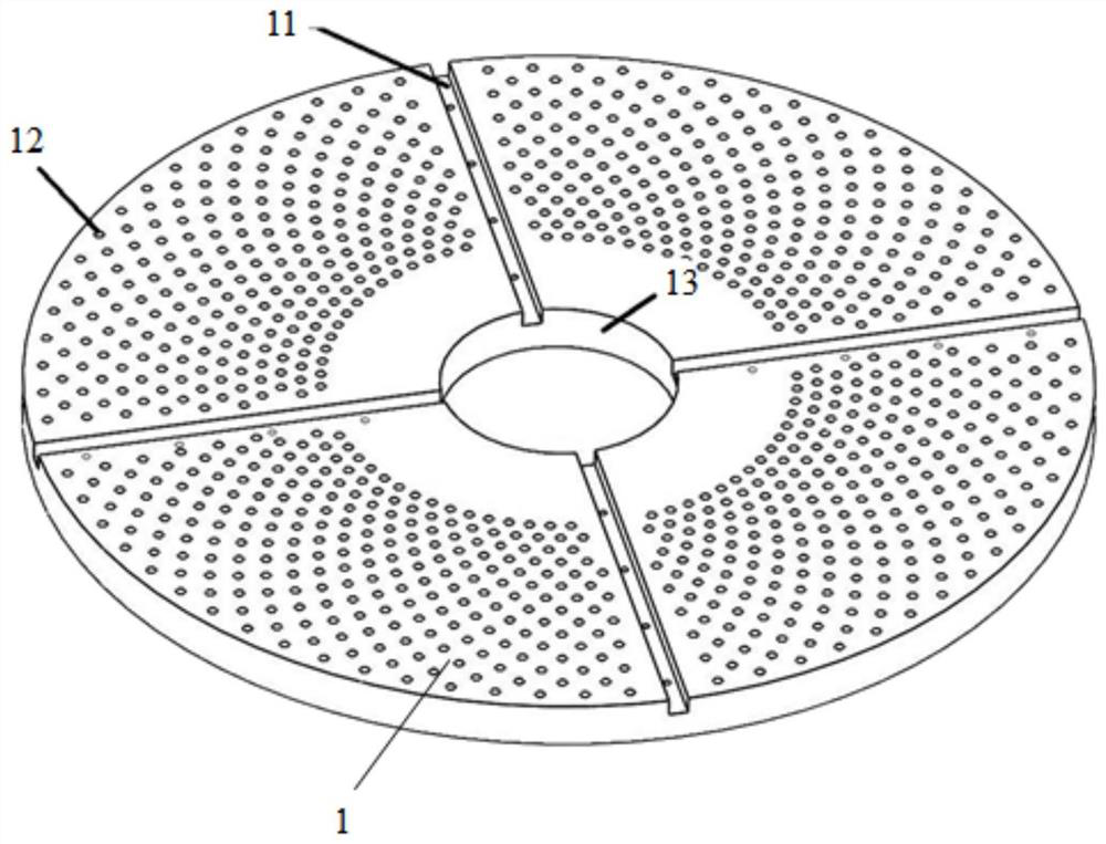 Tool for machining large-size thin-wall disc ring parts