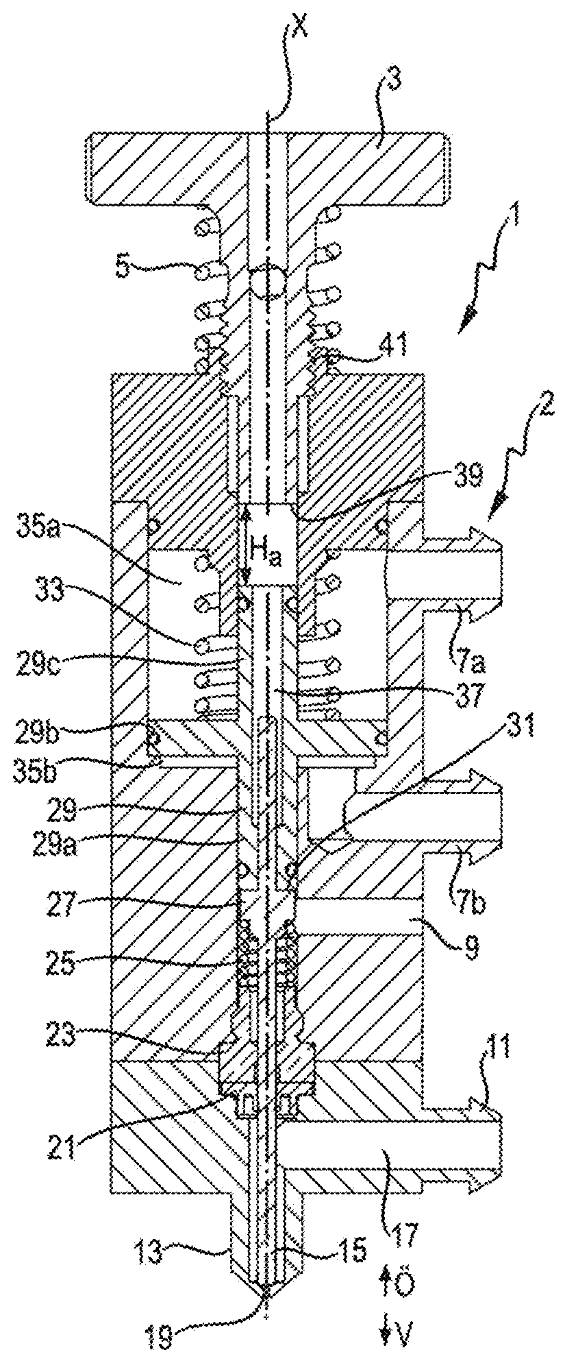 Dosing system and dosing method