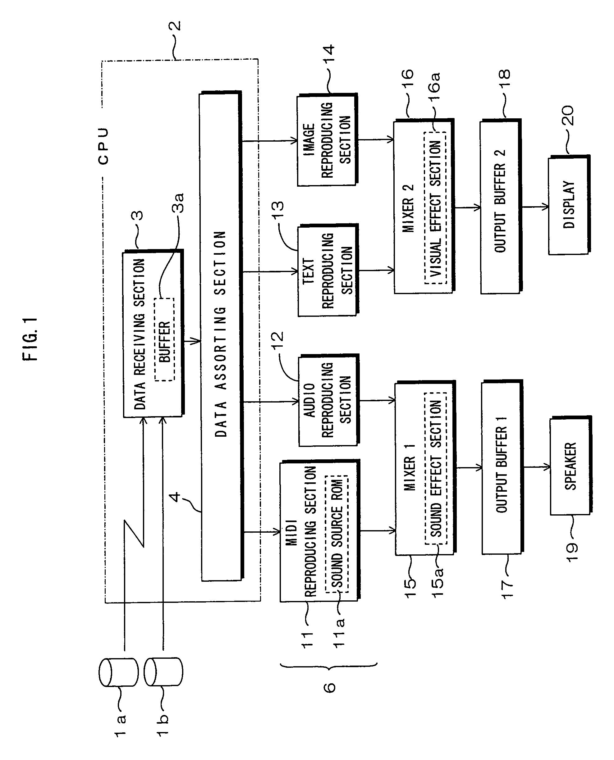 Data reproducing device, data reproducing method, and information terminal