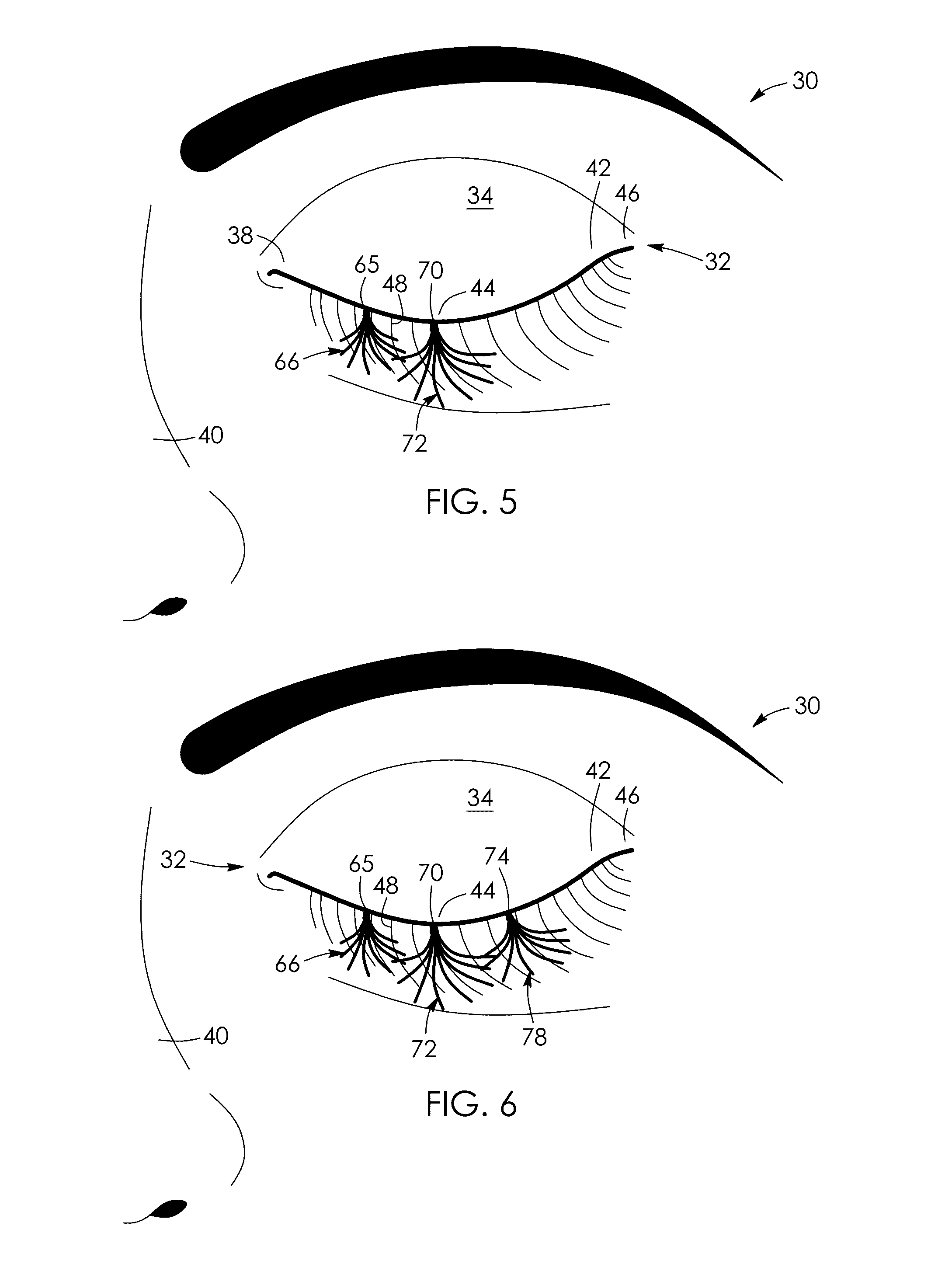 Method of applying artificial eyelashes to an eyelid and an assembly therefor