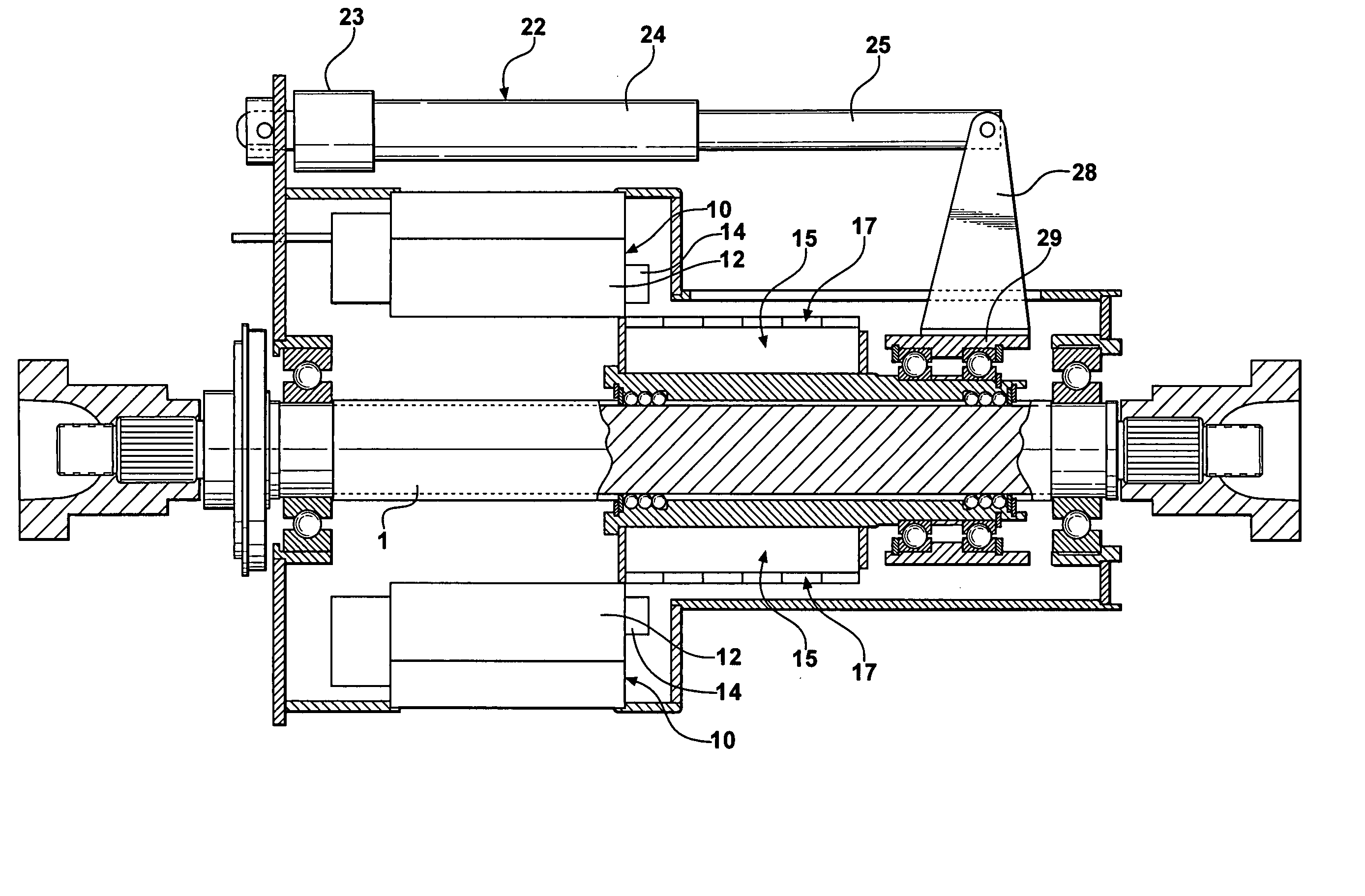 Brushless permanent magnet motor/generator with axial rotor decoupling to eliminate magnet induced torque losses