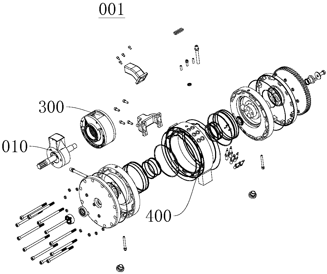Internal cylinder body and rotary internal combustion engine