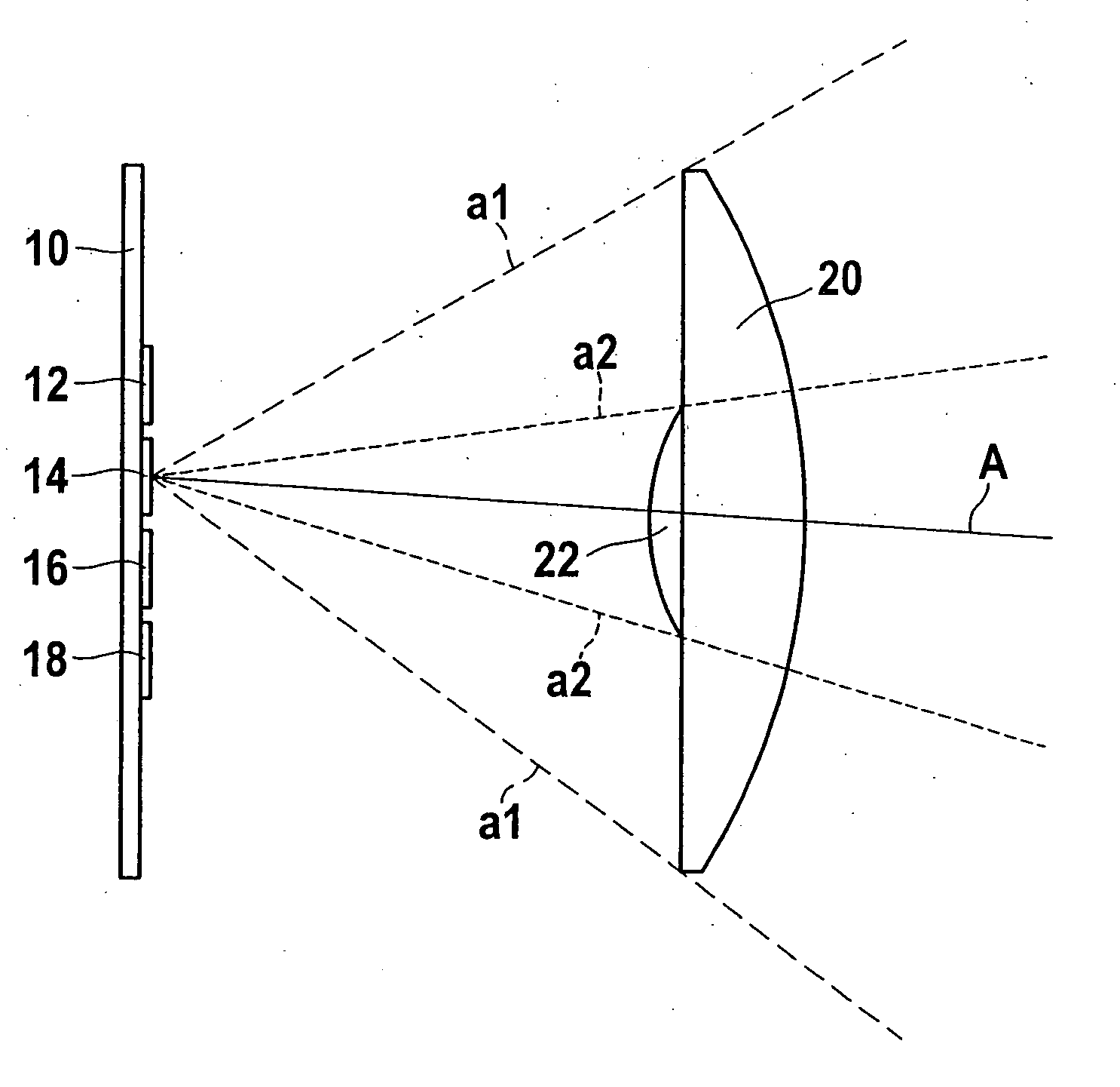 Multi-beam radar sensor