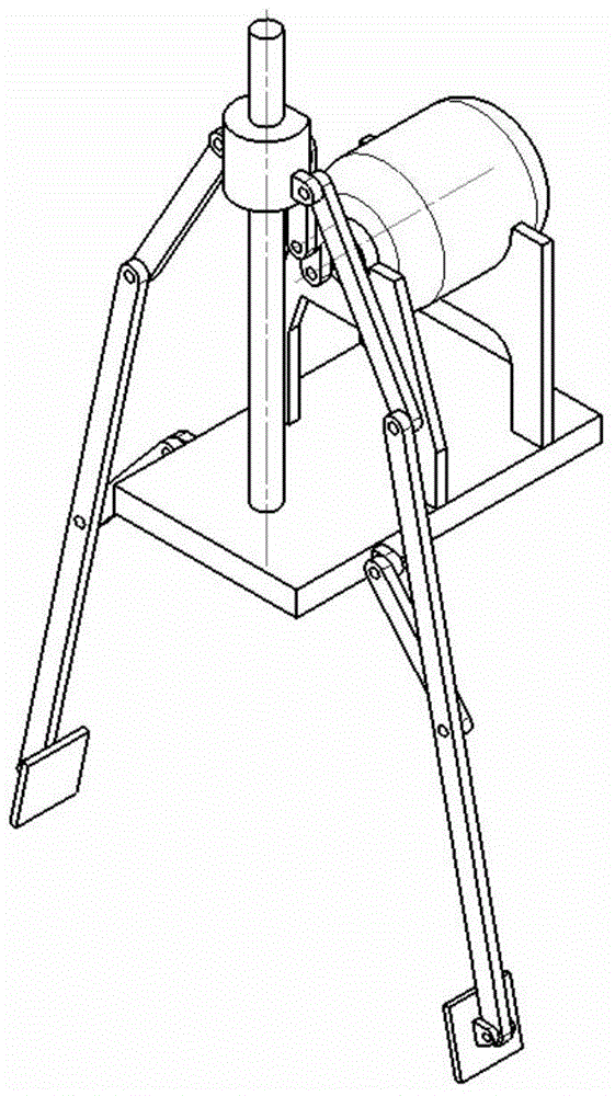 Controllable metamorphic type stacking mechanical arm mechanism