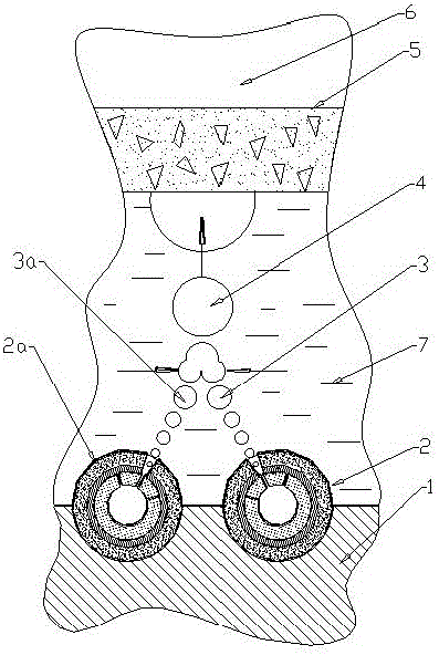 Cleaning fusion method and fusing furnace for glass metal