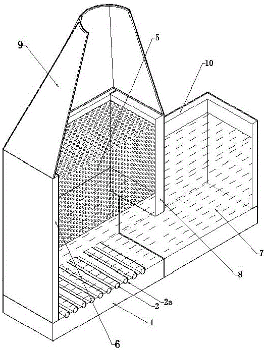 Cleaning fusion method and fusing furnace for glass metal