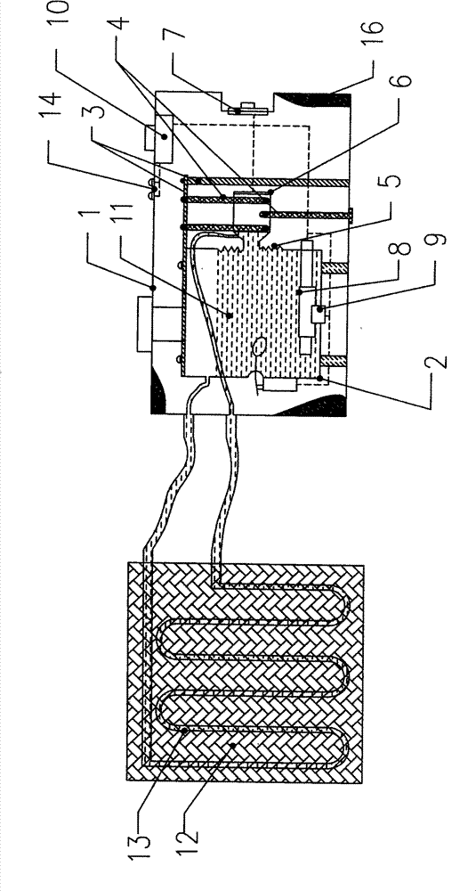 Water heating blanket system device