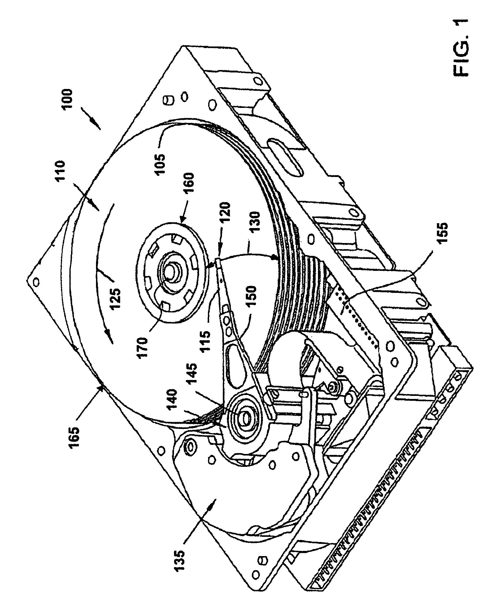 Disk drive cover having a see-through insert including an electrically conductive material