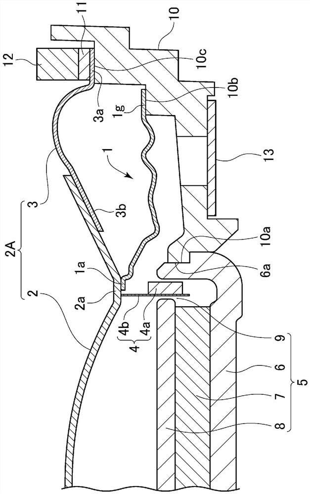 Thin loudspeaker