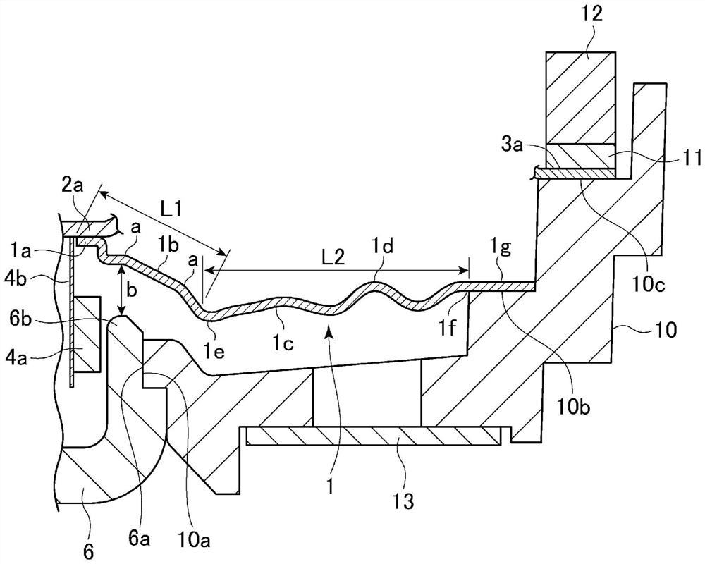 Thin loudspeaker