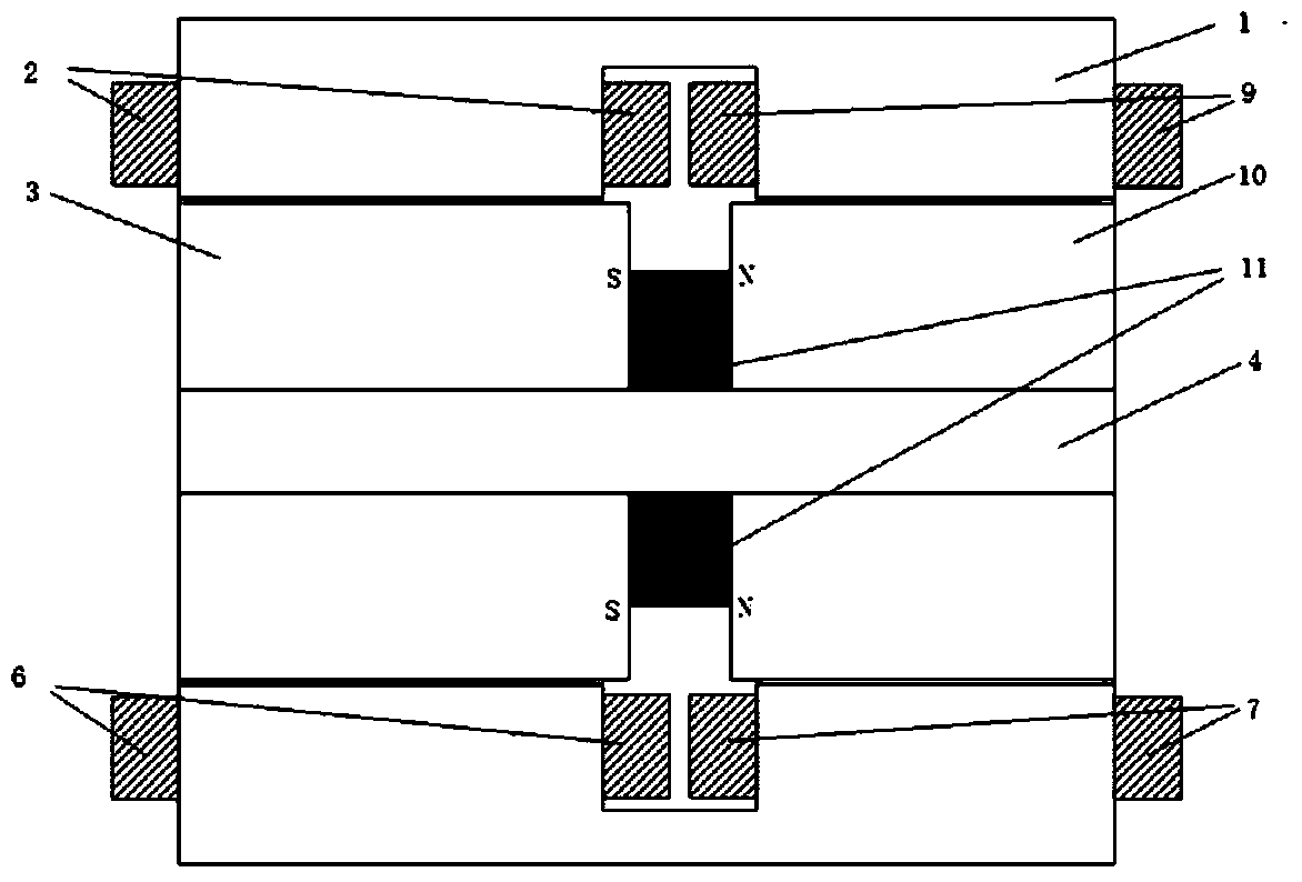 Single-phase transverse flux full-control switched reluctance motor