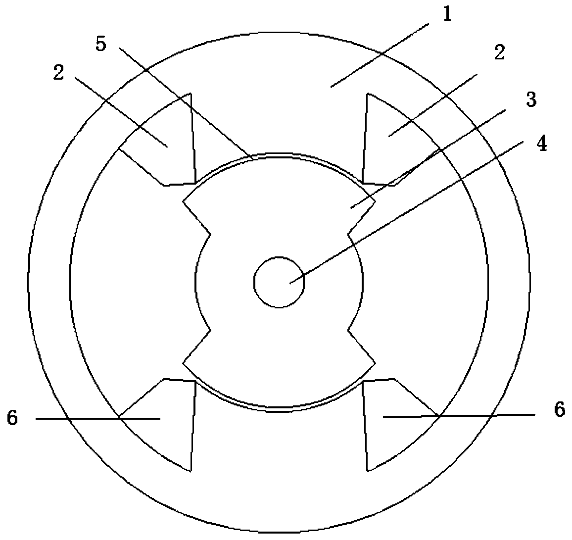 Single-phase transverse flux full-control switched reluctance motor