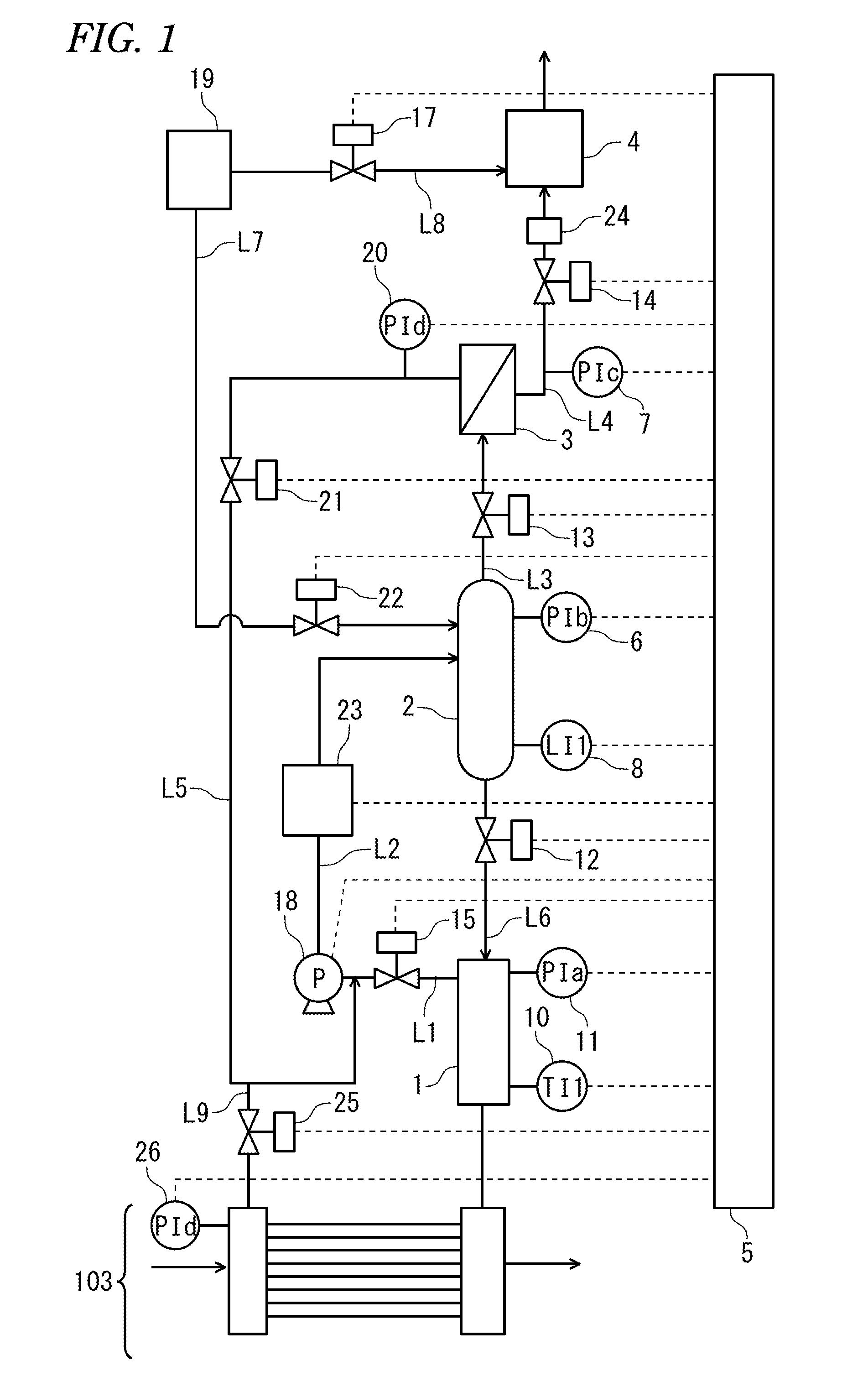 Mixed air removal device and power generator including the same