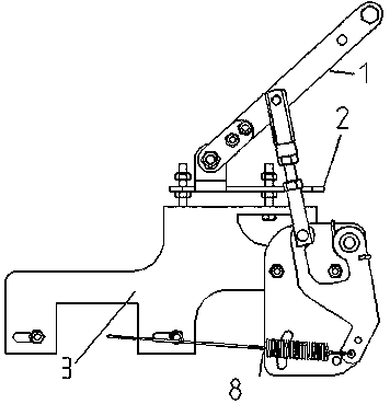 Excavator linked control device