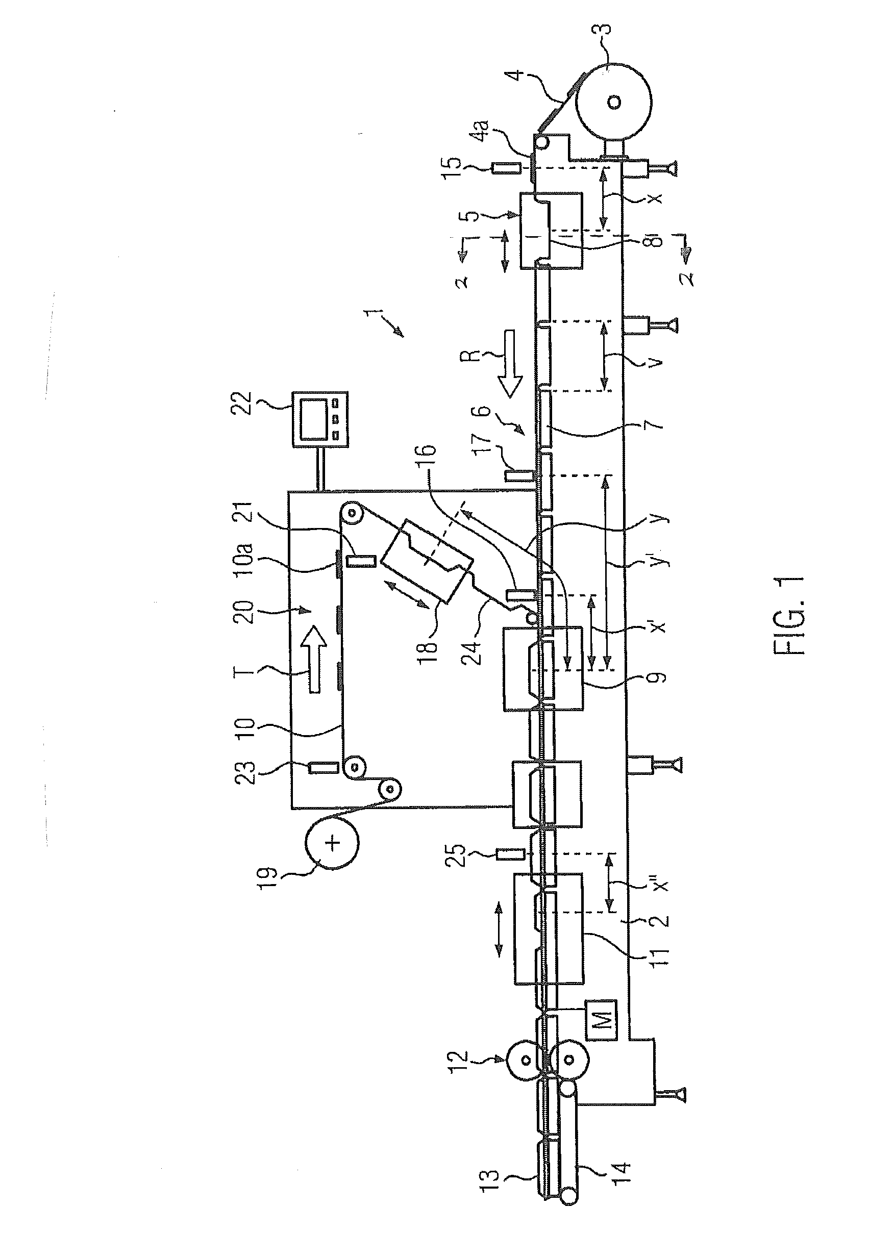 Thermo-forming packaging machine and method