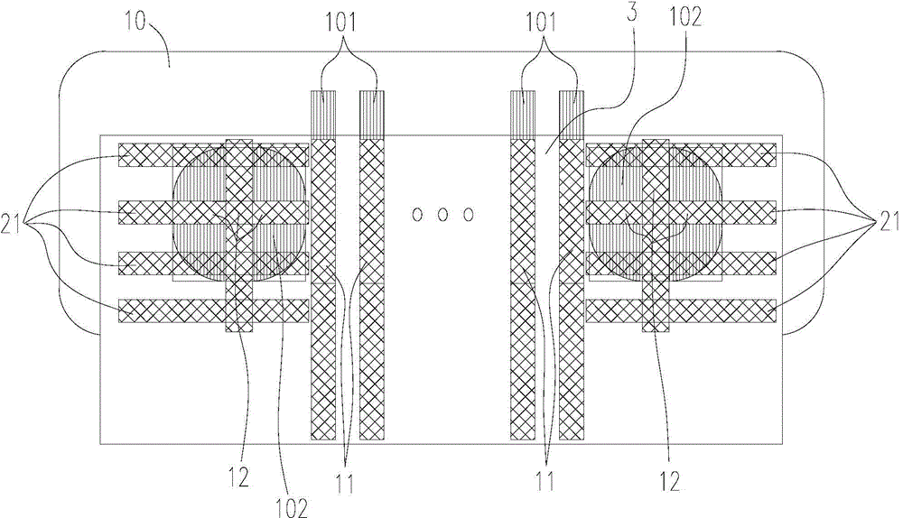 Touch panel comprising flexible printed circuit board with dummy patterns and manufacturing method