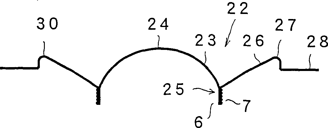 Microphone, diaphragm and method for making diaphragm