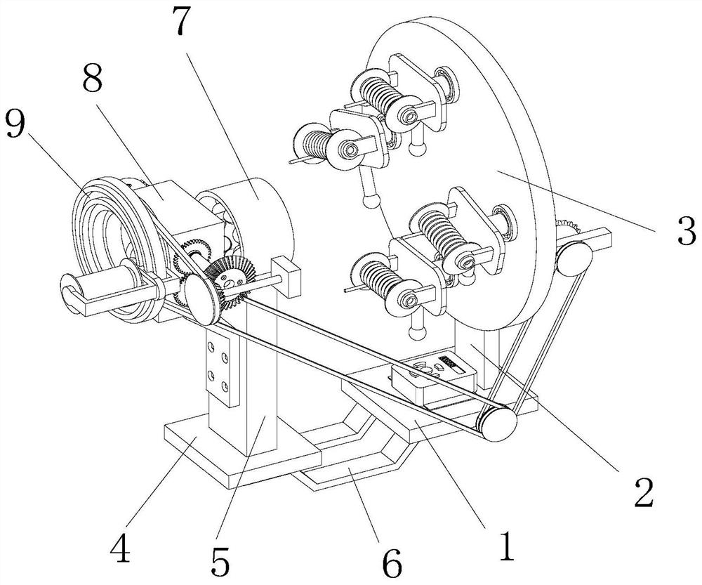 Assembling equipment and assembling process for aluminum alloy cable processing