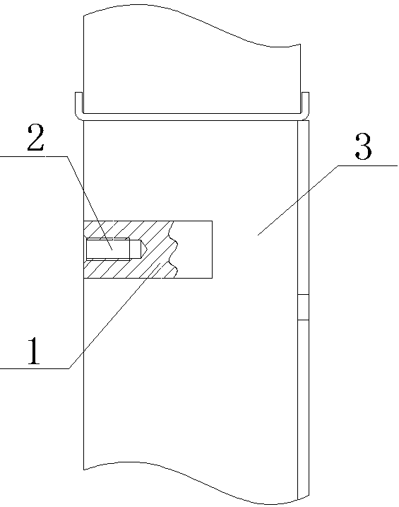 Bracket for fixing condenser on intercooler and intercooler core body
