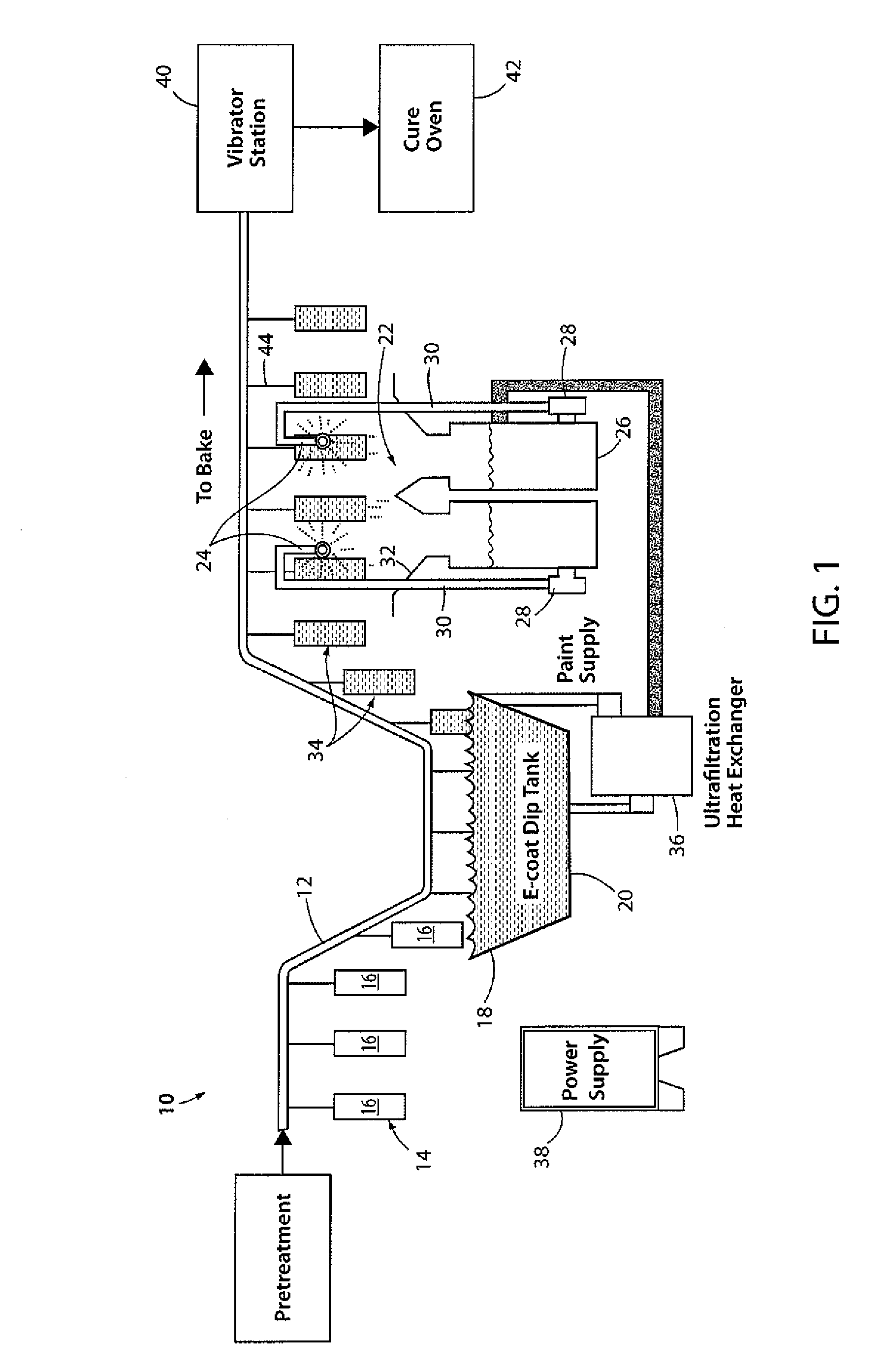 Method and apparatus for removing residue from electrocoated articles