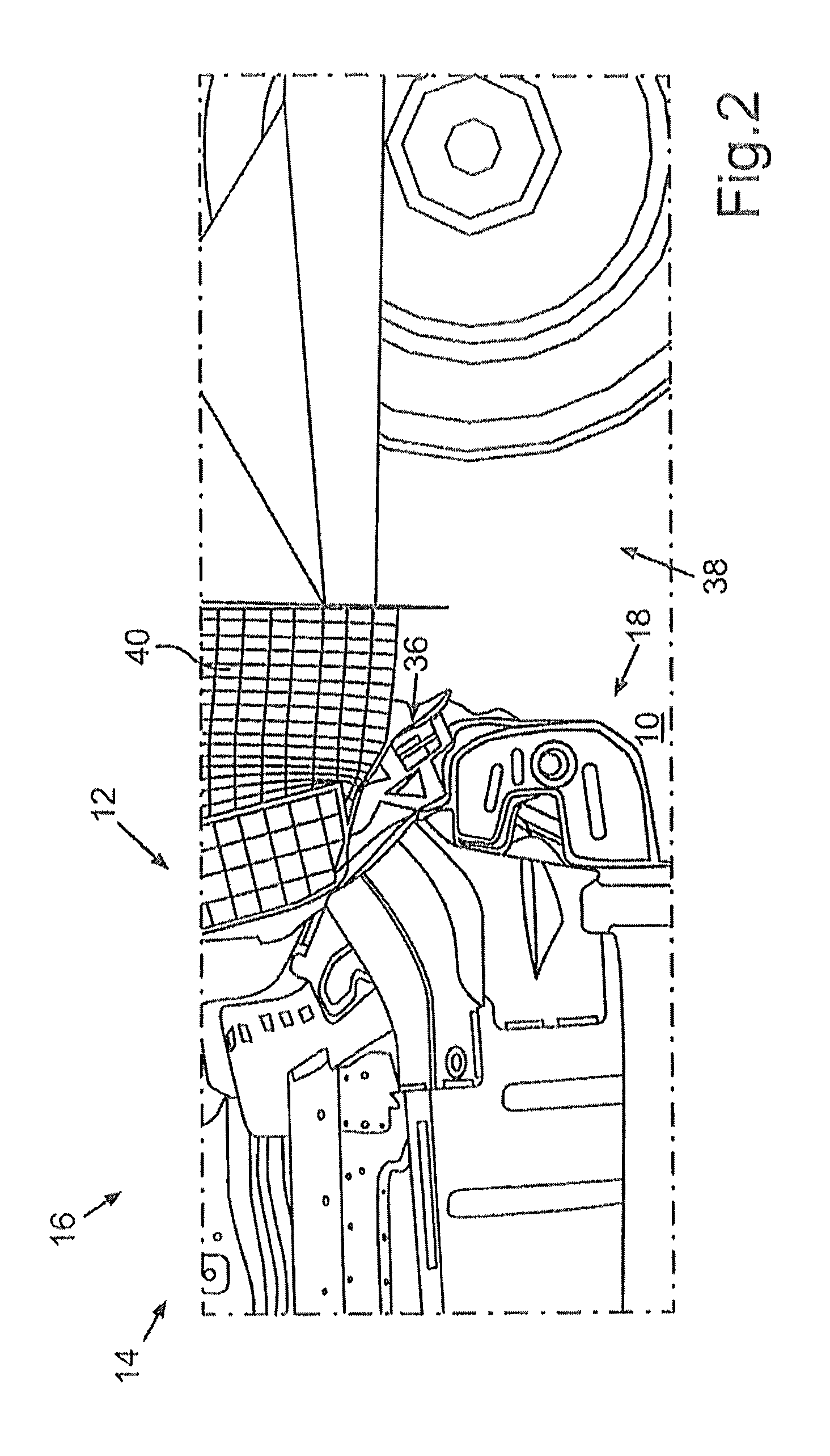 Arrangment of a side door on a body of a motor vehicle