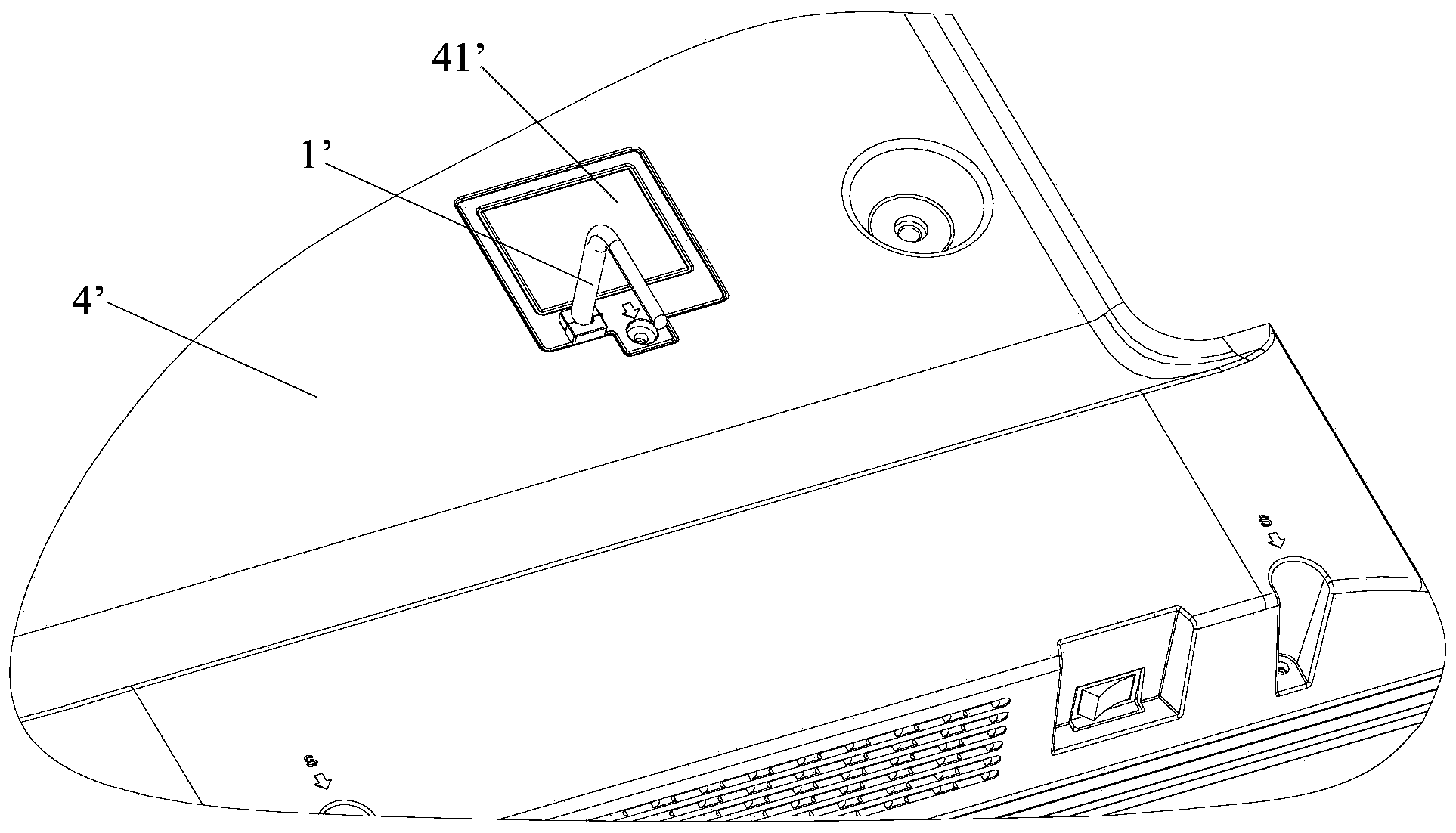 Display device and television