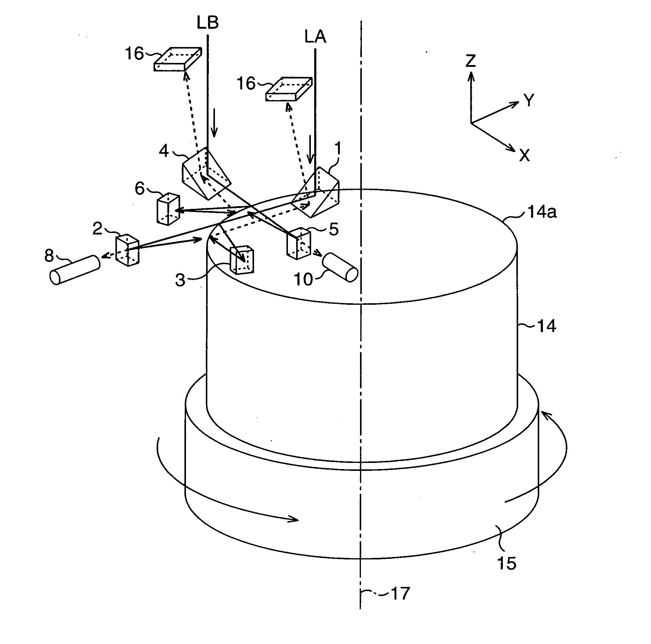 Laser processing apparatus and container manufacturing apparatus