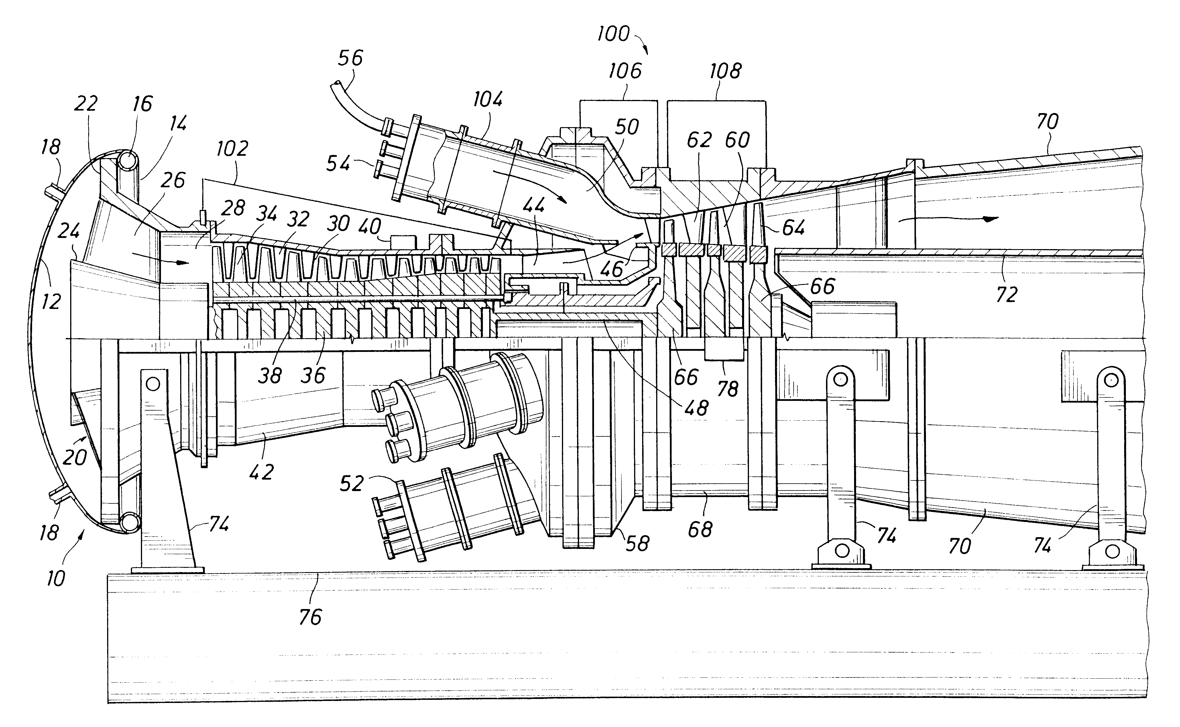 Manifold for use in cleaning combustion turbines