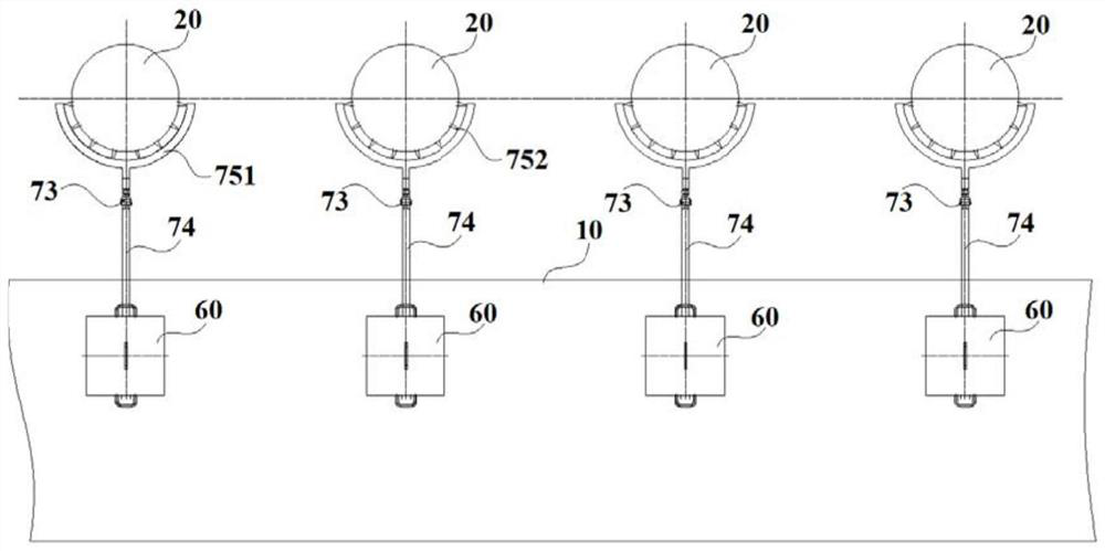 An automatic adding device for metallurgical exothermic agent for continuous casting final billet