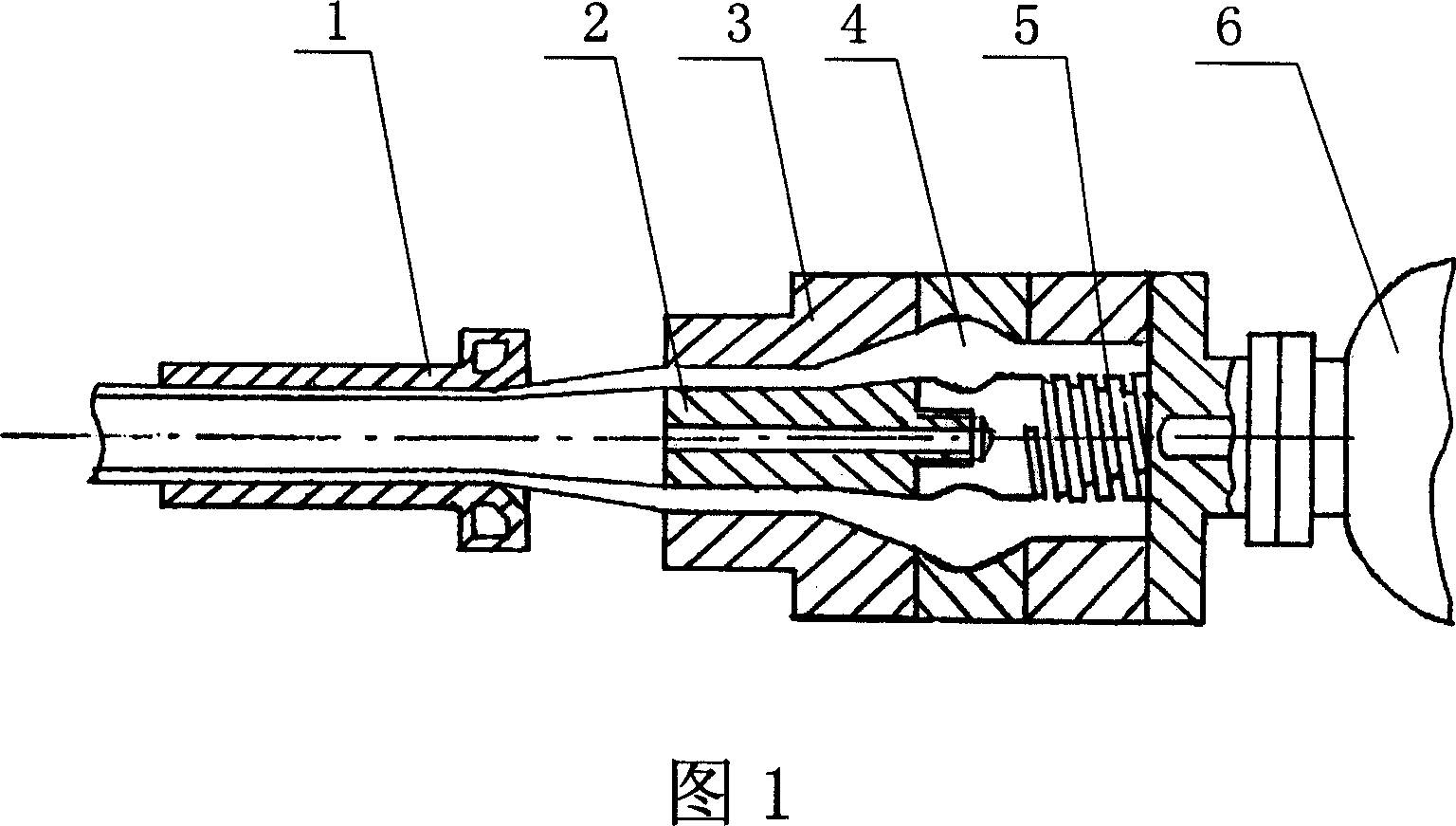 Method for producing multi-specification plastic pipe material by fixed diameter-opening mould and its ram-head mould