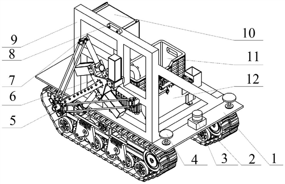 Swallowing type fruit and vegetable picking robot