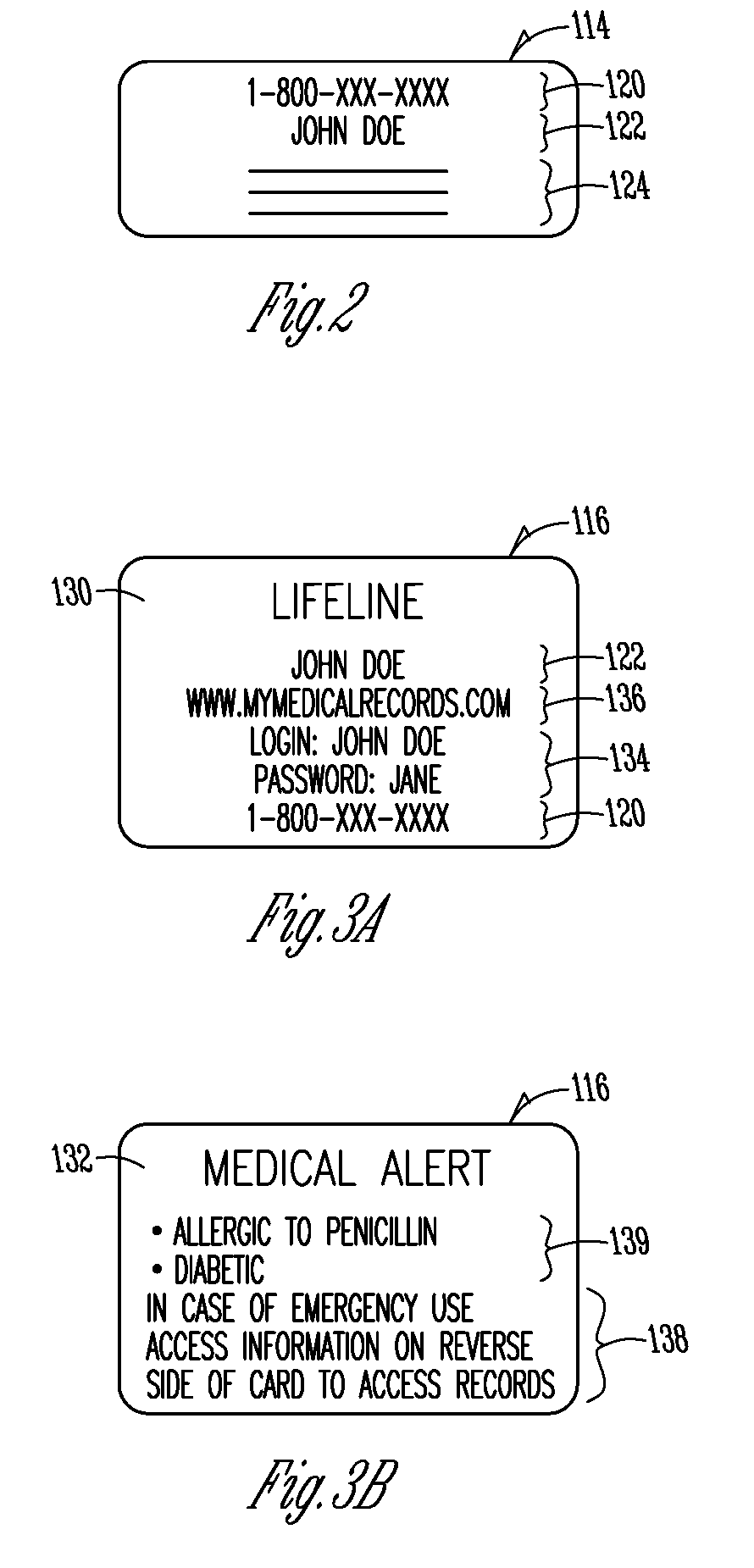 Method and system for providing online medical records with emergency password feature
