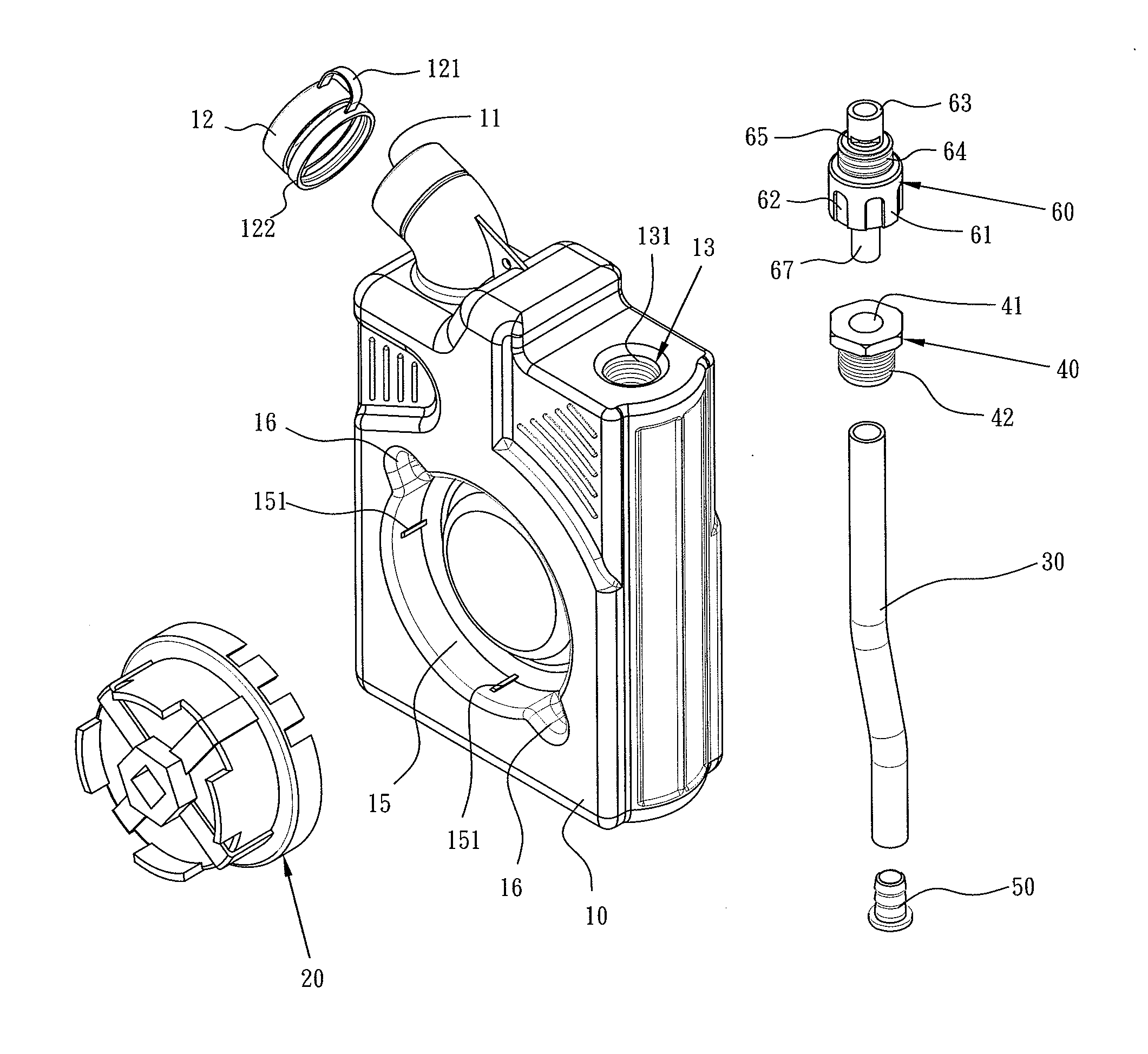 Dismounting device for environment-friendly oil filter