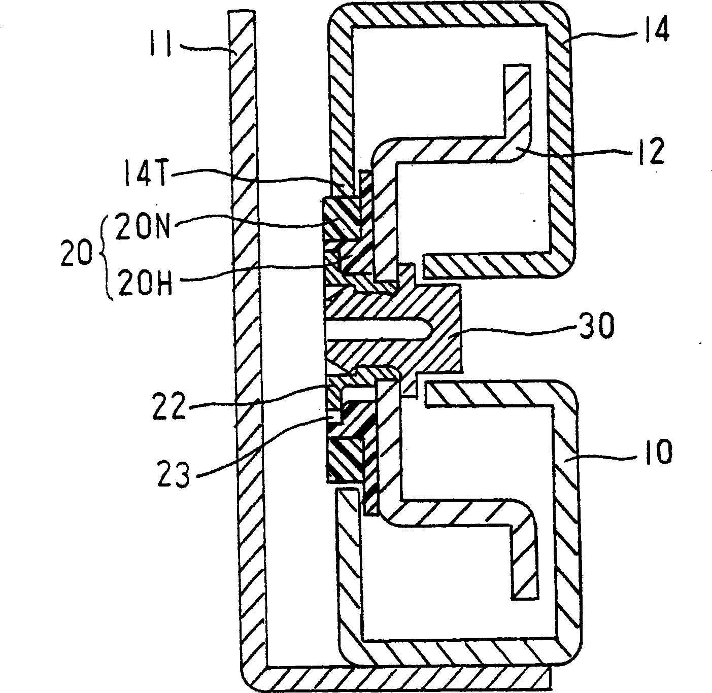 Double guide mechanism