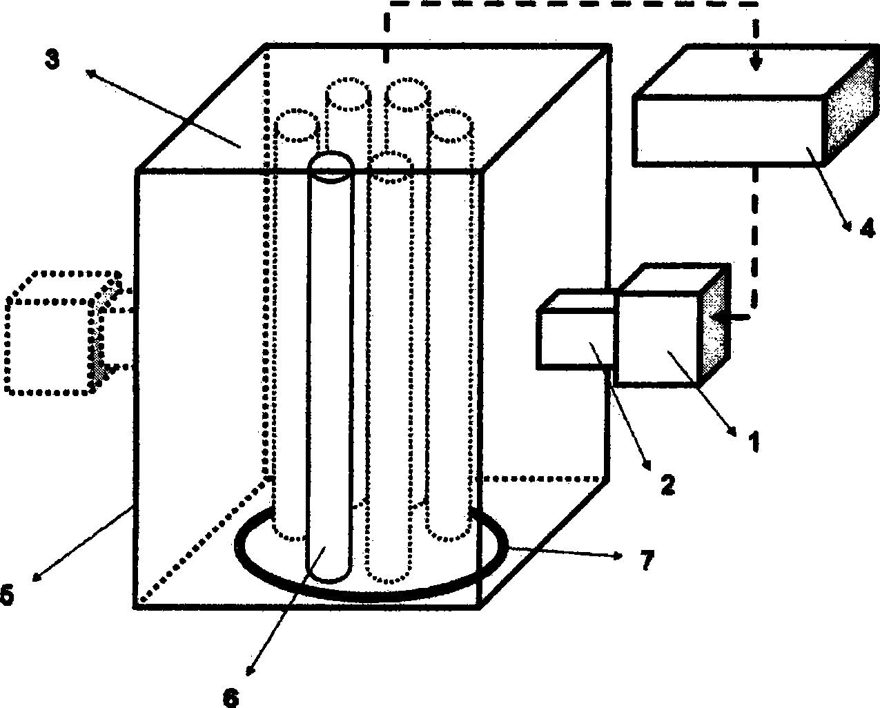 Microwave apparatus and method for synthesizing molecular sieve film