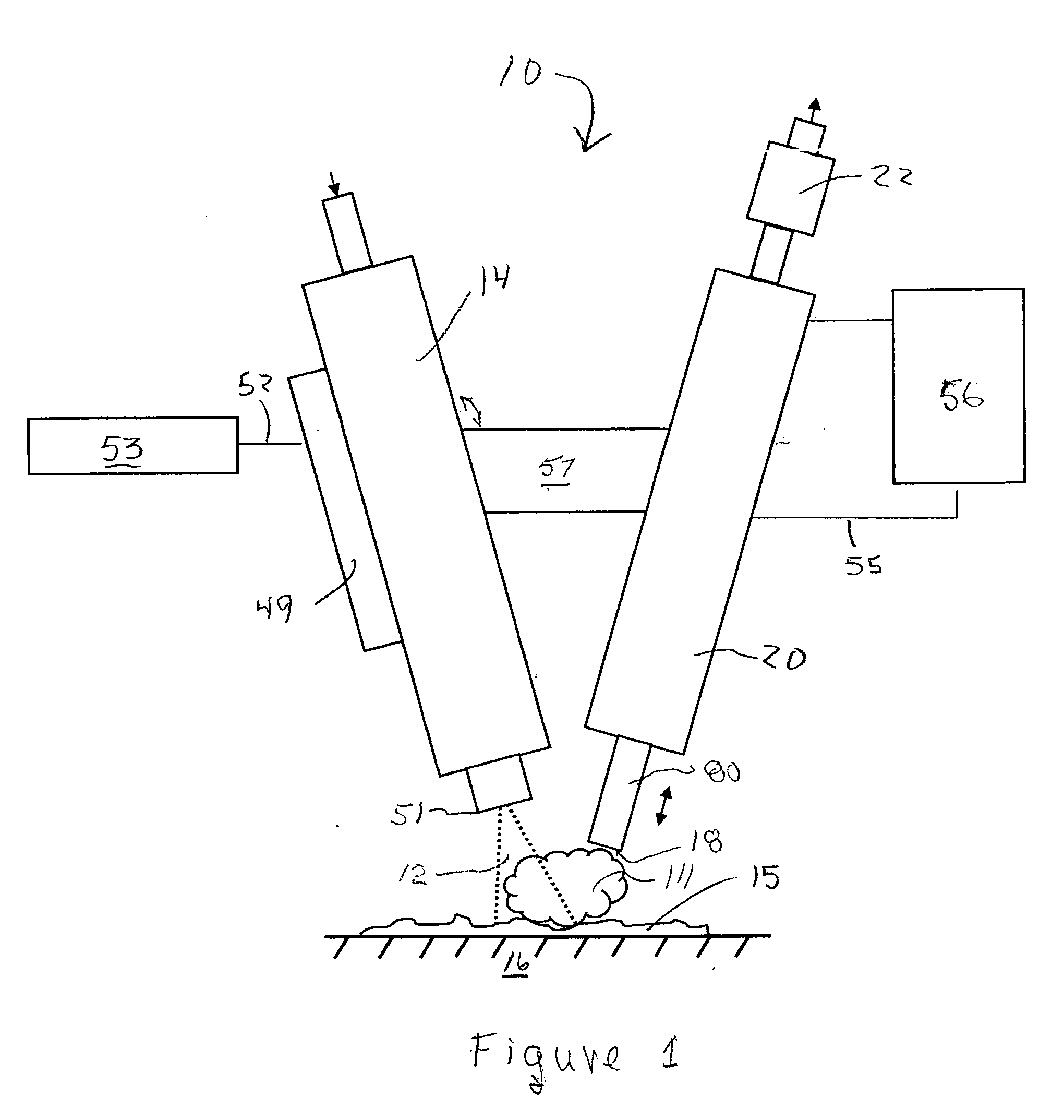 Method and device for non-contact sampling and detection