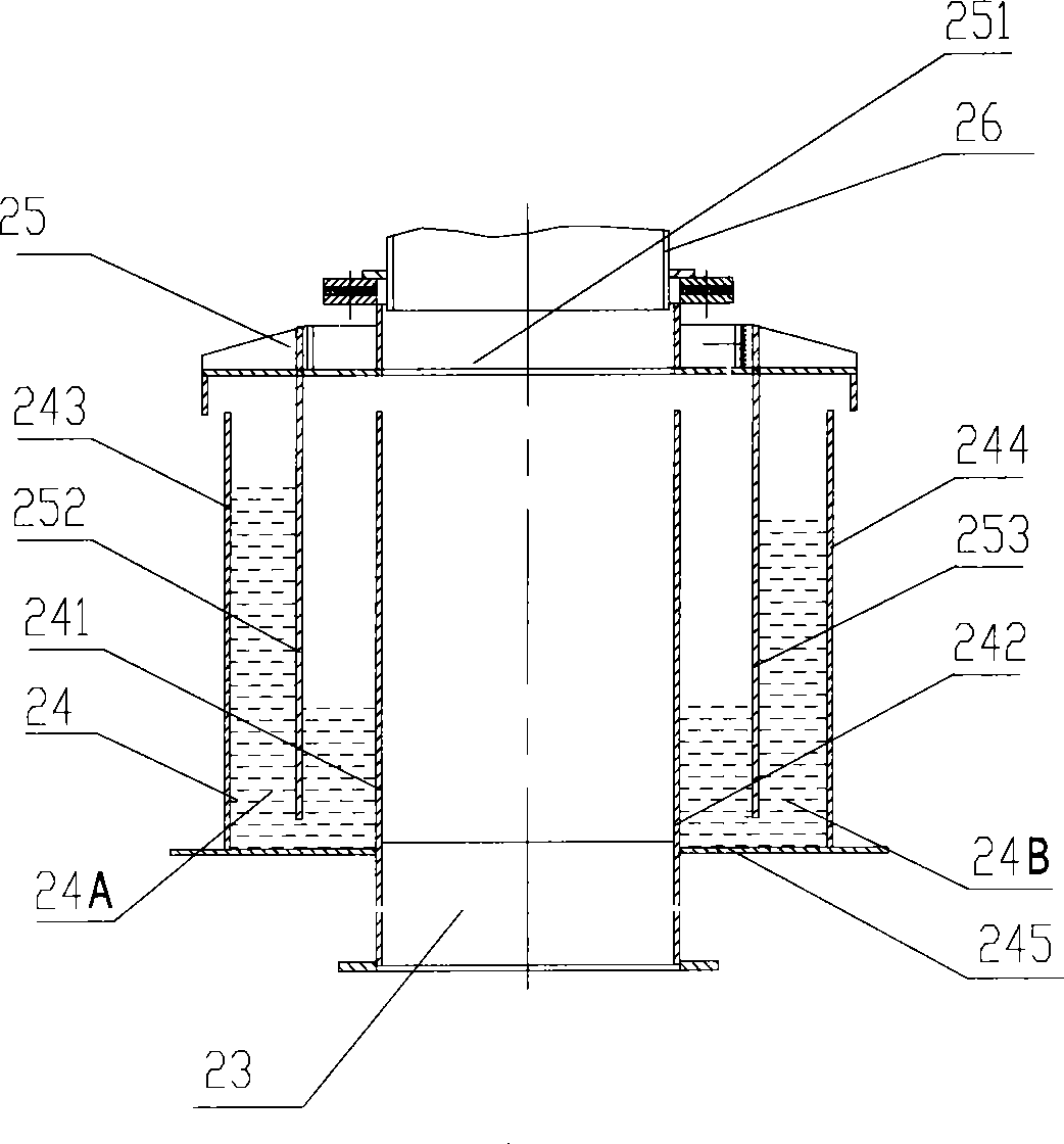Air input system of ring cooling machine and ring air duct thereof