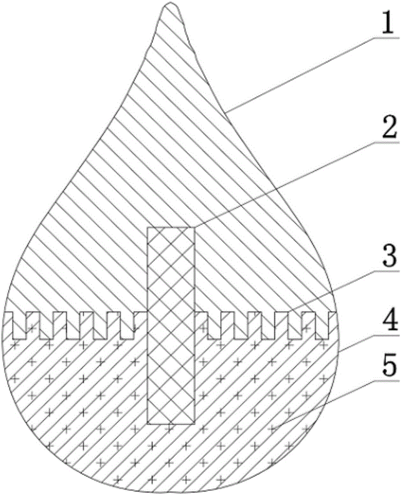 Easy-hydrolysis RFID tag for oil drilling and preparation method