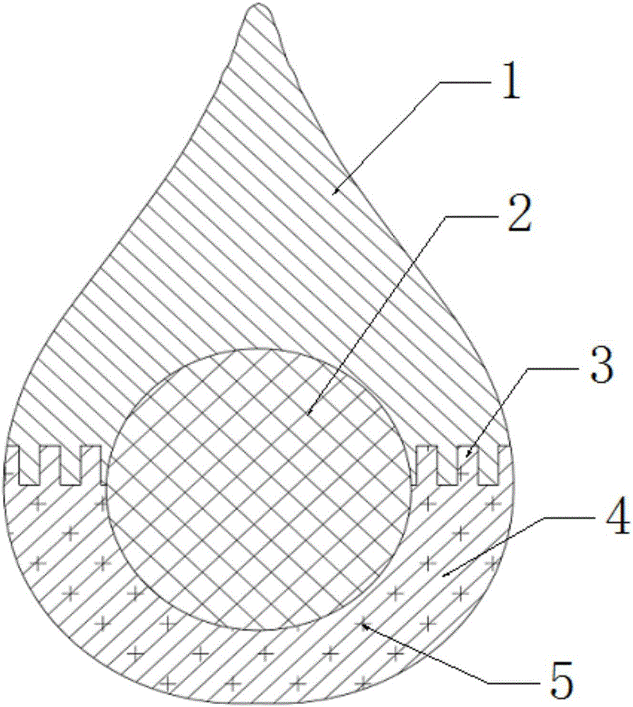 Easy-hydrolysis RFID tag for oil drilling and preparation method