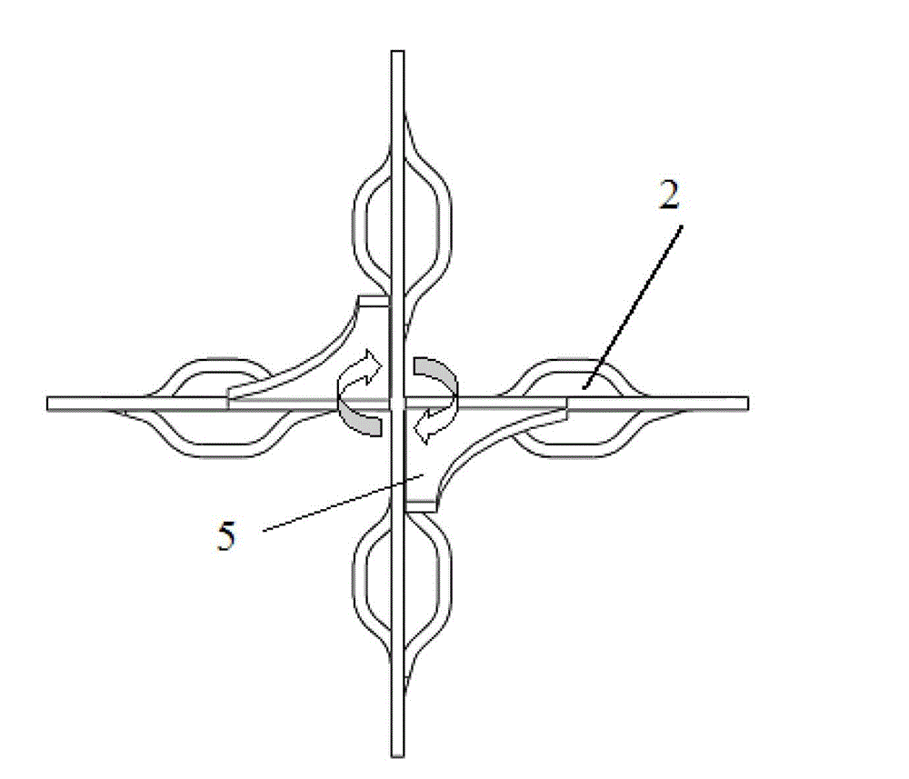 Nuclear fuel assembly grid with enhanced mixing blades